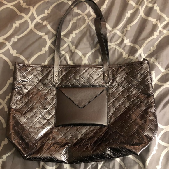 Bath & Body Works Handbags - Silver bath and body works tote ✨